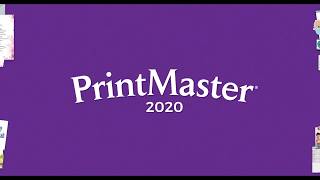 Print Master 2020 Tutorials Working With Photos Part 1 [upl. by Ahsienyt]