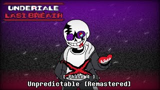 Undertale Last Breath UST  Unpredictable Remastered Phase 4  MIDI [upl. by Helve385]