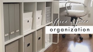 Small Space Organizing  Office Space Organization  StephanieWeiss [upl. by Giavani]