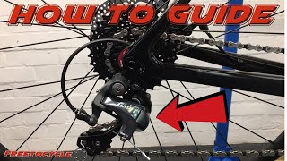 ShimanoTiagra 4700 Rear Derailleur Fitting Guide [upl. by Secnarf]