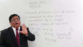 Class 12th – Electric Field Intensity  Electric Charges and Fields  Tutorials Point [upl. by Sueddaht]