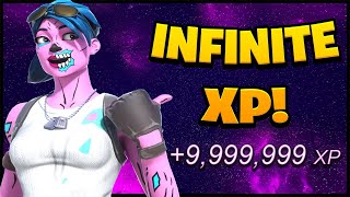 INFINITE XP GLITCH in Fortnite Full Tutorial [upl. by Ativla]