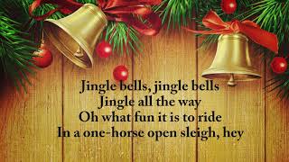 Dashing through the snow Christmas song  Jingle Bells with lyrics [upl. by Sean]