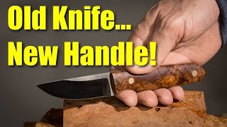 Make a New Handle for an Old Knife [upl. by Ydwor]