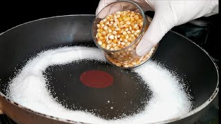 How to make popcorn at home [upl. by Nirrek]