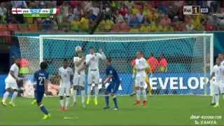 Pirlo INCREDIBLE Free Kick HD  Italy vs England  World Cup 2014 [upl. by Annais]