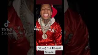 NLE Choppa  quotVlonequot Official Snippet [upl. by Kimura336]