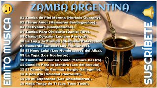 Folklore Chacareras y Zambas Argentinas  Grandes Exitos Originales [upl. by Amoihc]