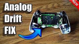 How to FIX ANALOG DRIFT in PS4 Controller 100 Works Cleaning Method [upl. by Sherm]