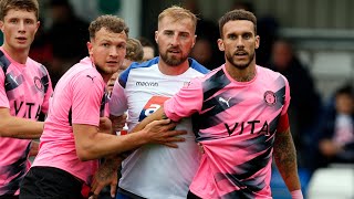 Guiseley AFC Vs Stockport County  Match Highlights  07082021 [upl. by Eiramanitsirhc]