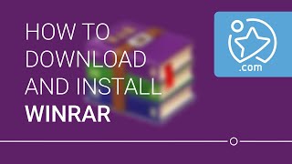 How To Download and Install WinRAR [upl. by Anayrb]