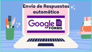 Respuestas automática con Google Forms Formulario con complementos [upl. by Zachariah253]