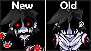 MONOCHROME New VS Old  FNF Lullaby [upl. by Oilasor629]