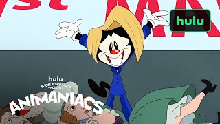 Animaniacs  quotFirst Ladiesquot Sing Along  Hulu [upl. by Agnella20]