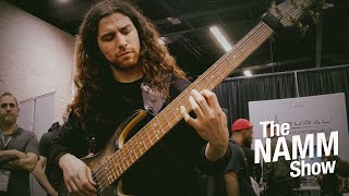 NAMM 2020 Jared Smith Archspire [upl. by Joelie115]