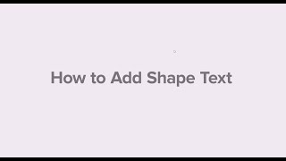 PrintMaster 2020 Tutorials Edit Text Within The Shape [upl. by Guillaume904]