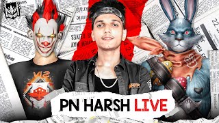 PN HARSH amp PN ROSE LIVE RANK PUSH TO GRANDMASTER 🤩🔥  PNHARSH SHORTS PNROSE FREEFIRELIVE [upl. by Wyatan]