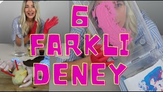 6 FARKLI DENEY  OKUL ÖNCESİ DENEYLER [upl. by Sairu458]