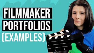 Filmmaker Portfolio Examples showreels amp websites [upl. by Enalb]