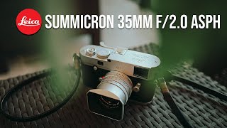 Leica Summicron 35mm f2 ASPH  First Impressions [upl. by Iel]