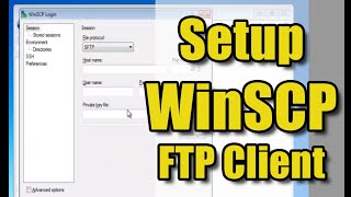 How to Set Up WinSCP [upl. by Anirbed]