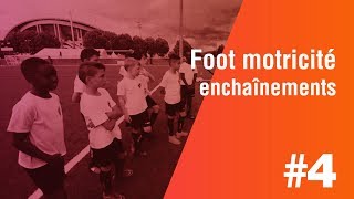 Foot motricité 4 enchaînements enfants de 8 à 12 ans [upl. by Christoforo736]