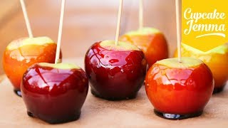 Super Easy Classic Toffee Apple Recipe amp Tutorial  Cupcake Jemma [upl. by Annerahs683]