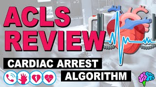 Cardiac Arrest  ACLS Review [upl. by Rawdon]