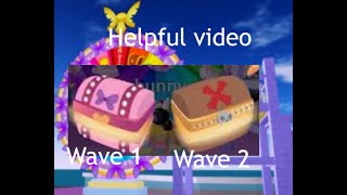 Explaning Wave 1 And Wave 2 Prizes Royale High [upl. by Ennaeirrac]