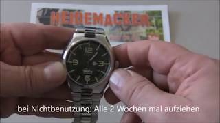 Automatikuhr aufziehen Tipp automatic watch [upl. by Aical133]