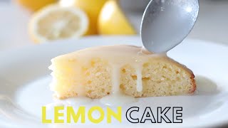 Easy Lemon Cake Recipe  How To Make Moist Lemon Cake [upl. by Neerac735]