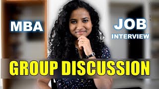 How to Prepare For Group Discussions  GD Topics with Answers  Job Interview  MBA [upl. by Ainak]