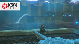 Zelda Breath of the Wild Shrine Walkthrough  Sheh Rata Shrine [upl. by Lark]