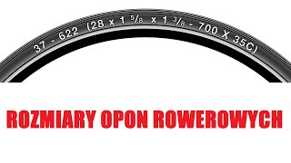 Rozmiary opon rowerowych [upl. by Hahcim]