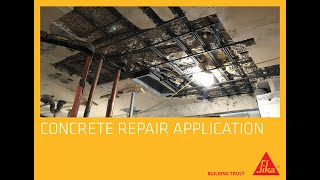 Concrete Repair Application [upl. by Annahsal]