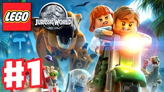 LEGO Jurassic World  Gameplay Walkthrough Part 1  Jurassic Park Prologue PC [upl. by Okier790]