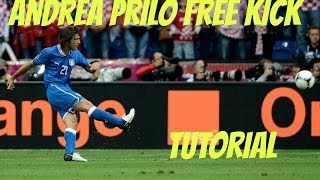 Pirlo Free Kick Tutorial  Kick It Like the Pros Episode 1 [upl. by Serles]