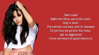 Camila Cabello  The Middle lyrics [upl. by Acinorahs]