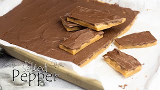 Easy Homemade Toffee in 15 minutes [upl. by Benjie688]