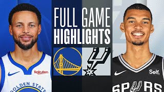 WARRIORS at SPURS  FULL GAME HIGHLIGHTS  March 31 2024 [upl. by Ealasaid]