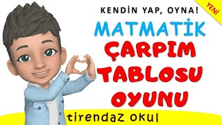 Ã‡ARPIM TABLOSU OYUNLARI  KOLAY EZBERLEME  Ã‡ARPMA OYUNU [upl. by Wonacott455]