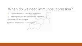 Immunosuppressant Drugs  Corticosteroids [upl. by Earas]