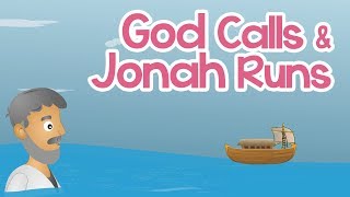 God Calls and Jonah Runs  100 Bible Stories [upl. by Attlee]