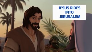 Jesus Rides into Jerusalem Superbook [upl. by Jacques]