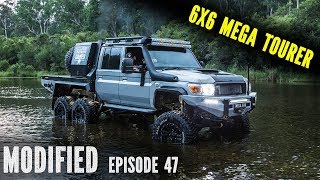 Mega 6x6 landcruiser review modified episode 47 [upl. by Sivi]