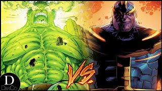 World Breaker Hulk VS Thanos  BATTLE ARENA  Marvel Comics [upl. by Yrrem]