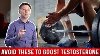 How to Increase Testosterone Must Avoid These 3 Things amp Boost Testosterone – Dr Berg [upl. by Bechler231]