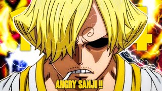 ANGRY SANJI   One Piece Manga  Chapter 1034  Hindi [upl. by Hosfmann]