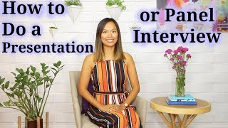 How to Do a Presentation or Panel Interview [upl. by Bob234]