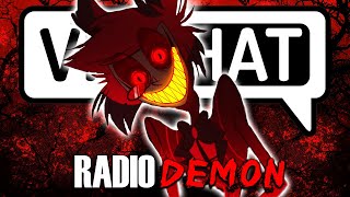 The Voice of Radio Demon TERRIFIES VRchat users Alastor [upl. by Casi]